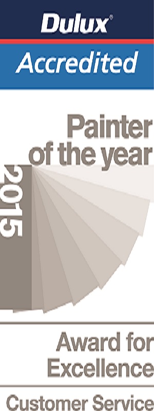 We have Won Dulux Accredited Painter Award of the Year!