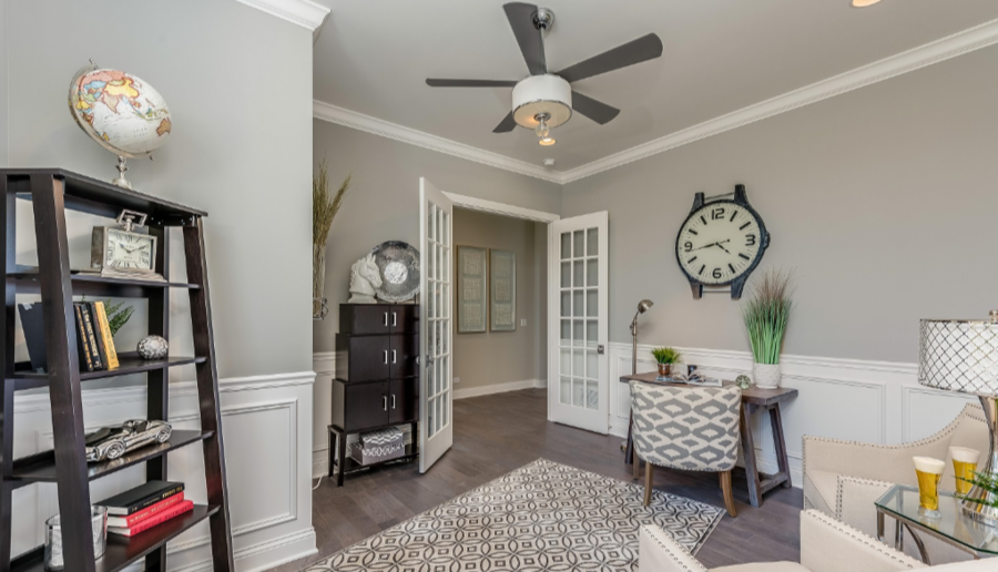 beautiful crown molding